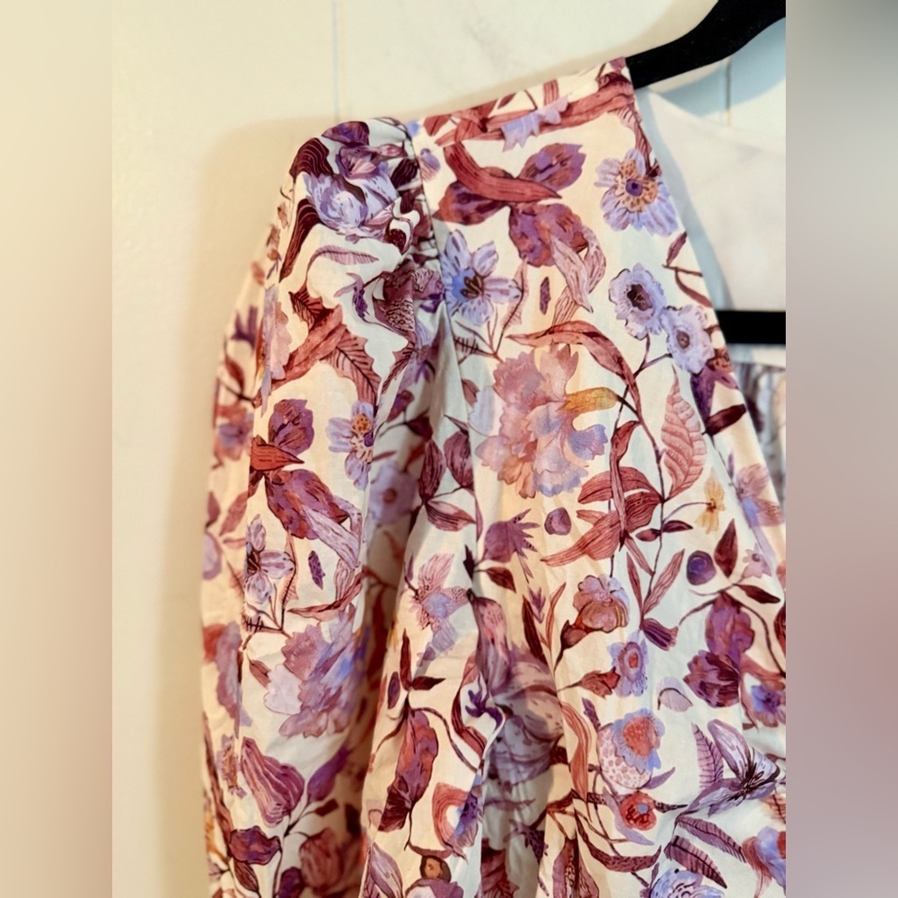 Bishop & Young Carly Ruched Front Dress in True Romance Sz M - Picture 6 of 11